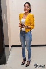Lavanya Tripathi at Naa Bangaaru Talli Movie Special Show